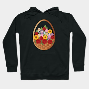 Colorful flower Hoodie